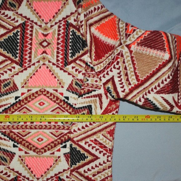 Soho New York & Company Abstract / Aztec Print Blazer. Sz XL - Picture 12 of 14